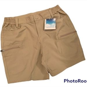 Shorts, Hiking outdoor that provide 50+ sun protection, Wilitt Tan Size M
